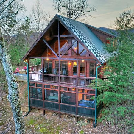 Appalachian Sunrise Amazing Views Close To Blue Ridge Hike From The Cabin Exterior photo