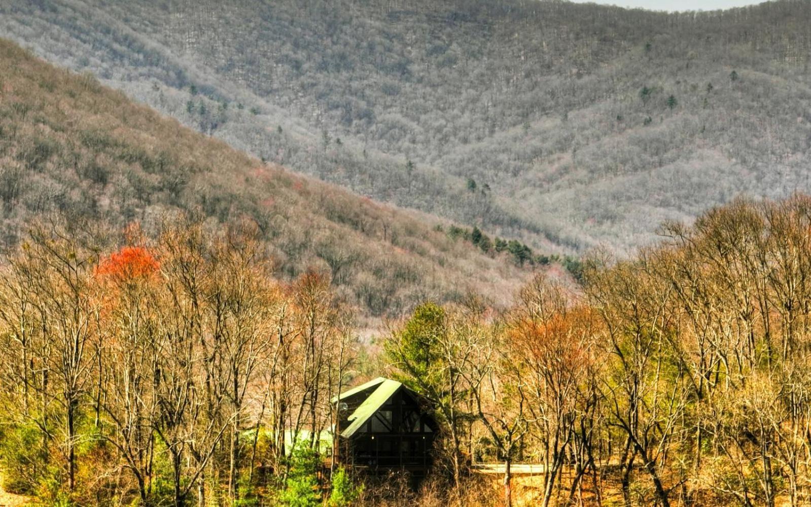 Appalachian Sunrise Amazing Views Close To Blue Ridge Hike From The Cabin Exterior photo